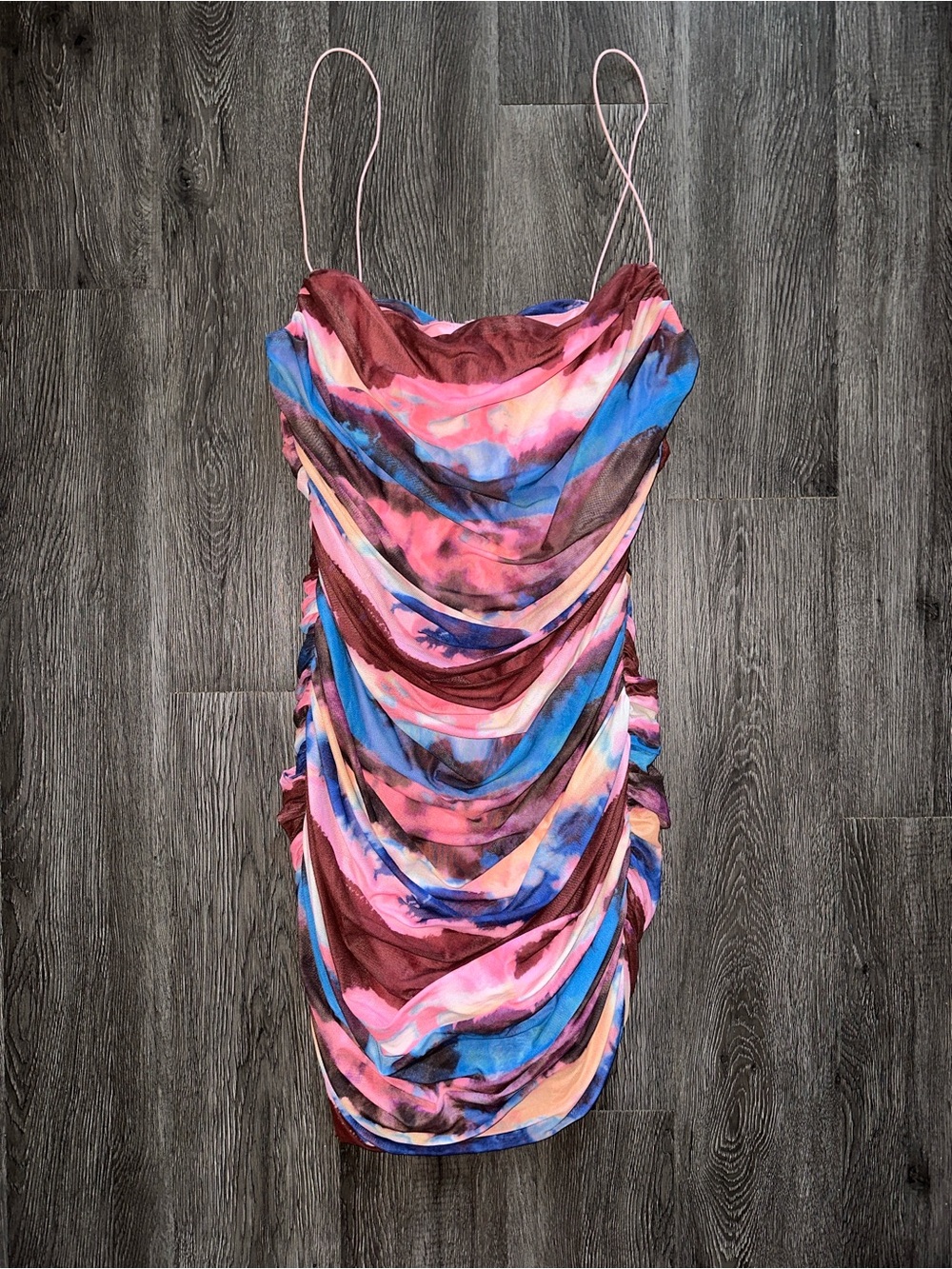 Lost With You Tie-Dye Mini Dress